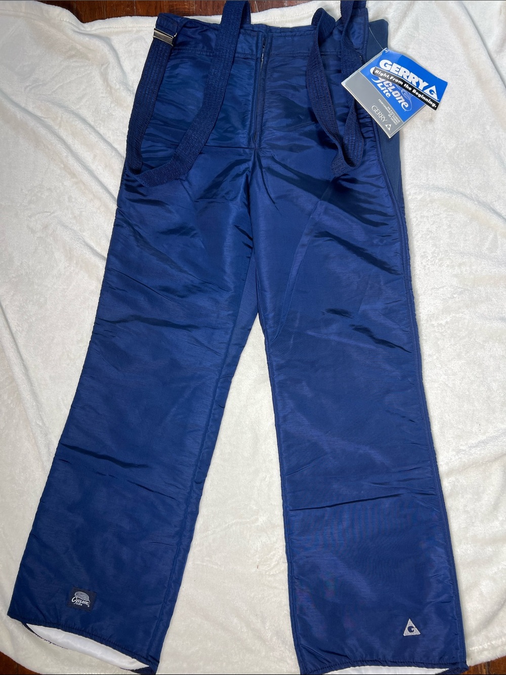 Gerry Weber Men's Navy Blue Ski Snow Pants with Suspenders